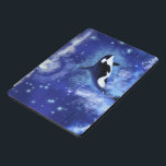 Killer Whale Blue iPad Air Cover Full Moon<br><div class="desc">Killer Whales on Blue Full Moon iPad Covers</div>