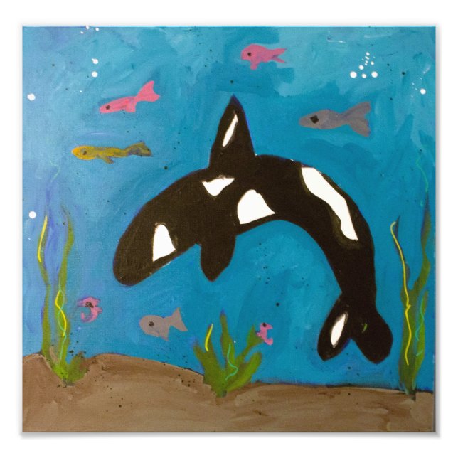 Killer Whale by Genevieve & Gina Photo Print (Front)