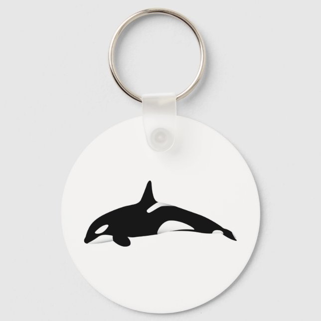 Killer Whale Key Ring (Front)