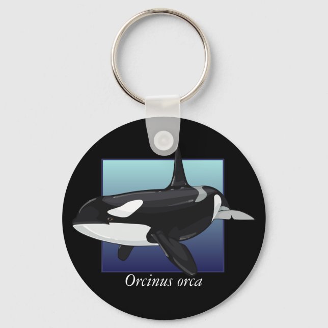 Killer Whale Keychain (Front)