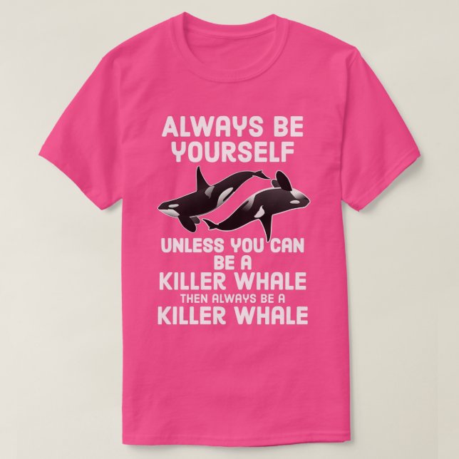 Killer Whale Lovers Gift T-Shirt (Design Front)