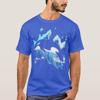 Killer Whale Ocean Lover Gift Idea Men Boys Kids O T-Shirt