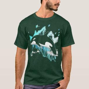 Killer Whale Ocean Lover Gift Idea Men Boys Kids O T-Shirt
