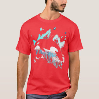 Killer Whale Ocean Lover Gift Idea Men Boys Kids O T-Shirt