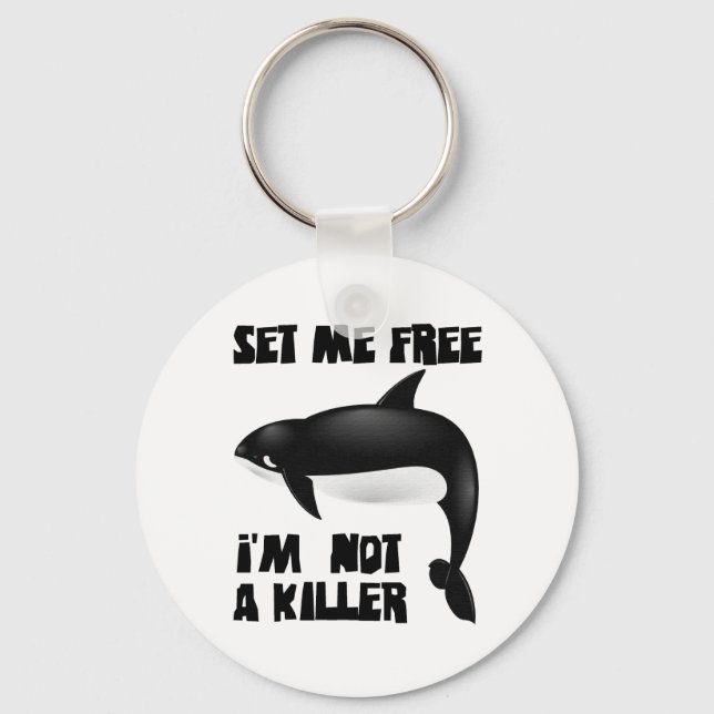 Killer Whale - Orca Key Ring (Front)