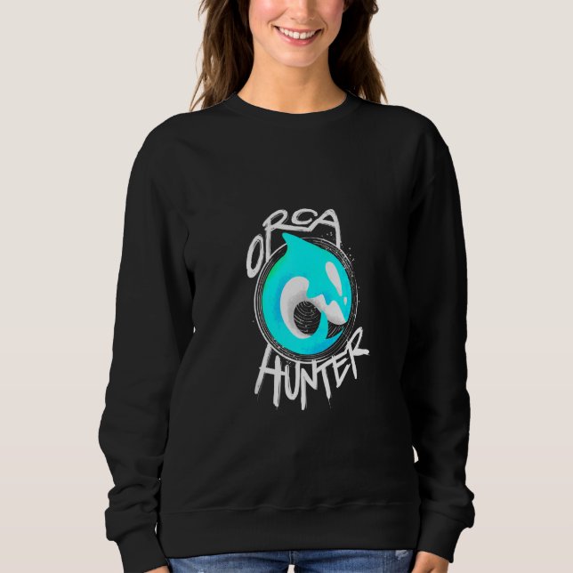 Killer Whale Orcas Beach Tank Top (Front)