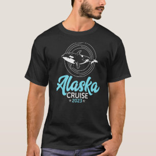 Killer Whale Orcas Matching Family Group Alaska Cr T-Shirt