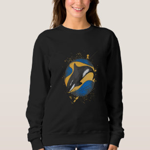 Killer Whale Sea Life Save The Whales Tank Top 1