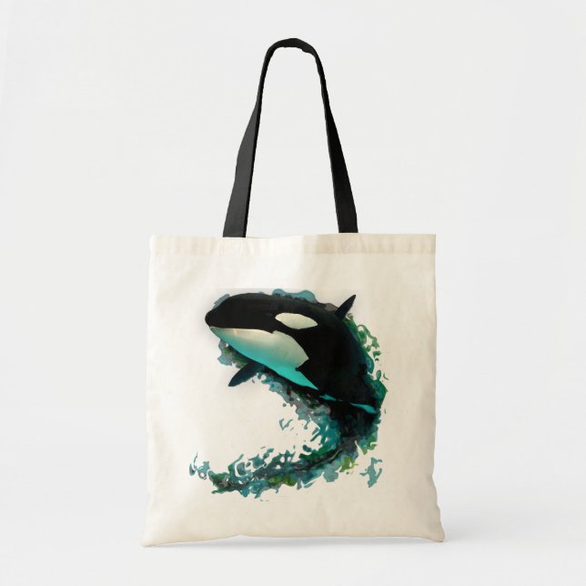 Killer Whale Tote Bag (Front)