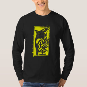 Killer Whale Whales Beach T-Shirt