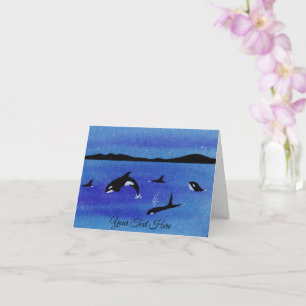 Killer Whales Card
