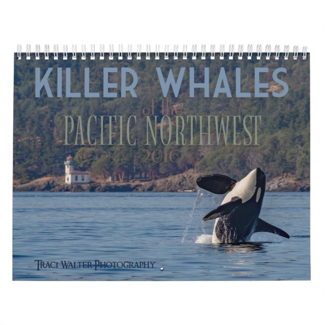 Killer Whales of the Pacific Northwest - Calendar (Cover)
