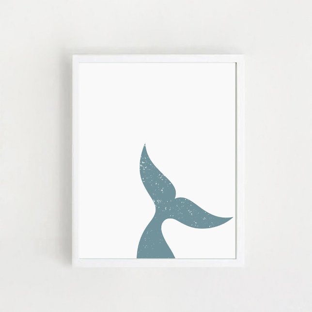 Killer whale's tail Poster (Creator Uploaded)