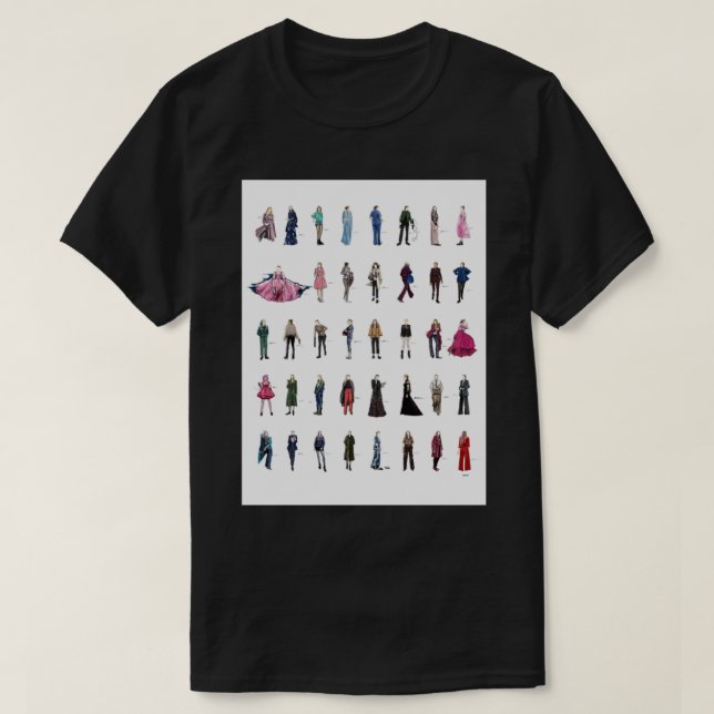 killing eve villanelle fashion looks version4   T-Shirt (Design Front)