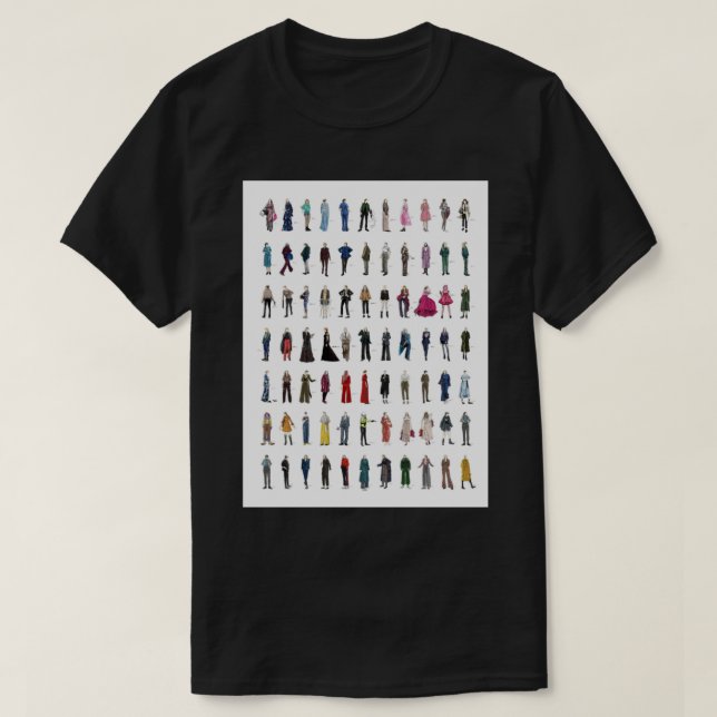 killing eve villanelle fashion looks version 6   T-Shirt (Design Front)