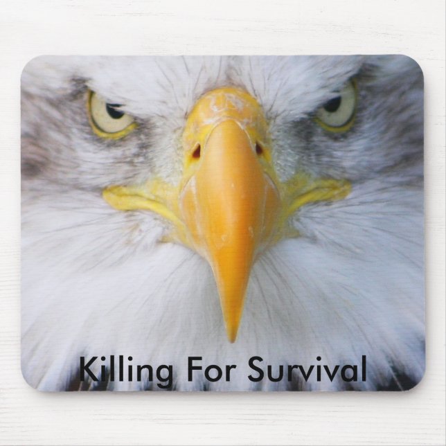 Killing For Survival Mouse Mat (Front)