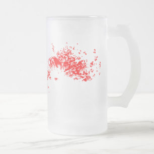 killing me softly frosted glass beer mug