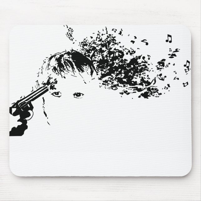 killing me softly mouse mat (Front)