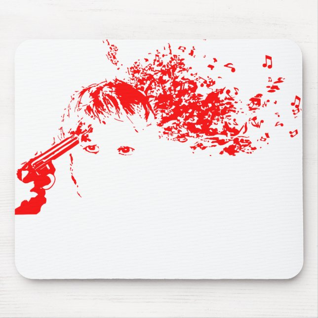 killing me softly mouse mat (Front)