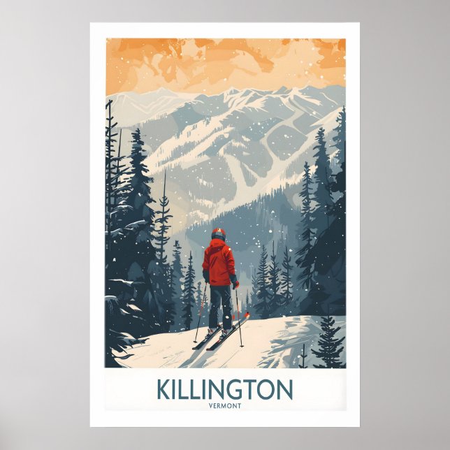 Killington Poster Vermont 1 (Front)