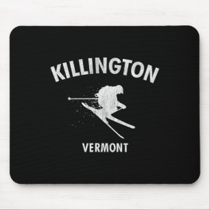 Killington Skiing Tee Vermont Ski  Mouse Mat