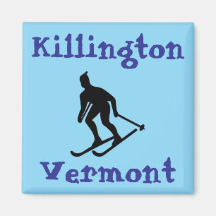 Killington, Vermont (East Coast VT Ski Town) Magnet