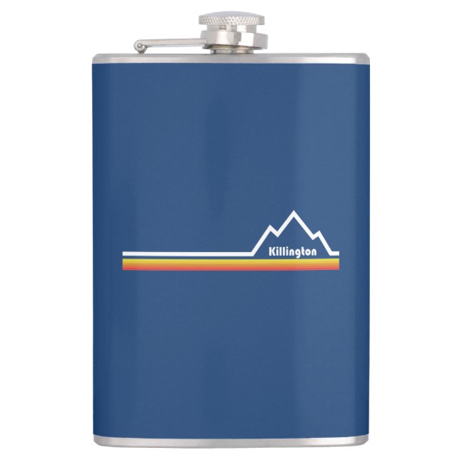 Killington, Vermont Hip Flask (Front)
