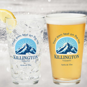 Killington Vermont ski resort drinks beer Glass