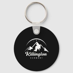 Killington Vermont Ski Resort Skiing Snowboarding Key Ring