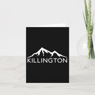 Killington Vermont Skiing Snowboard  Card