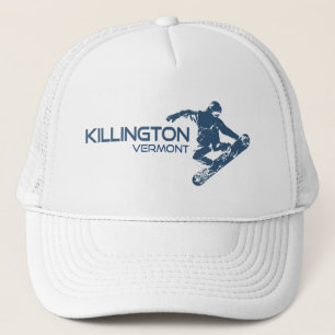 Killington Vermont Snowboarder Trucker Hat