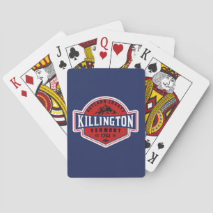 Killington VT Skiing Playing Cards