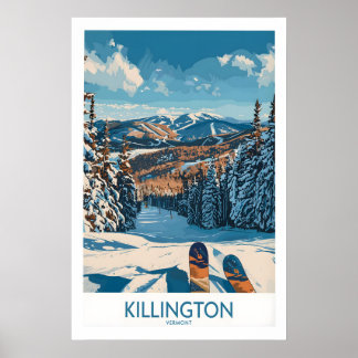 Killington Wall Art- Vermont Ski Print 1
