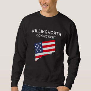 Killingworth Connecticut USA State America Travel Sweatshirt