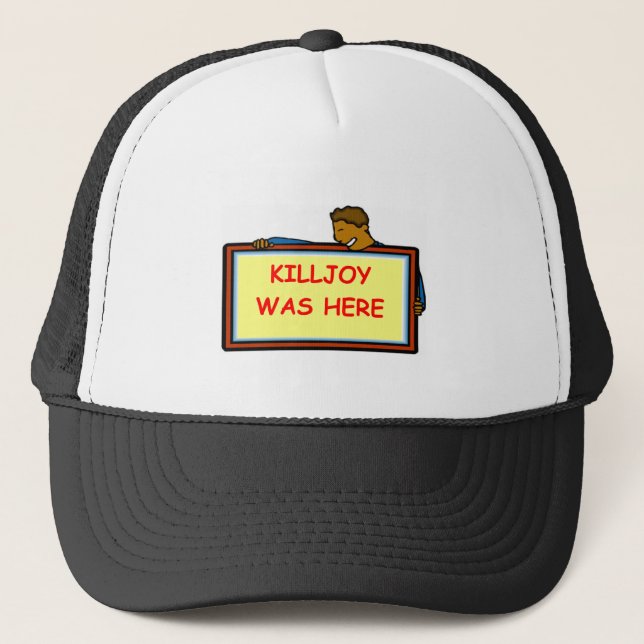 killjoy trucker hat (Front)