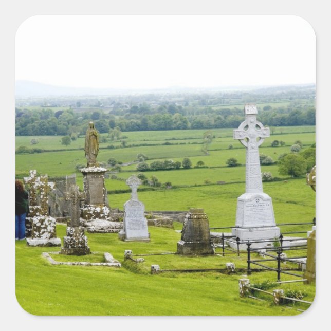 Killkenny, Ireland. The dramatic Spectacle of Square Sticker (Front)