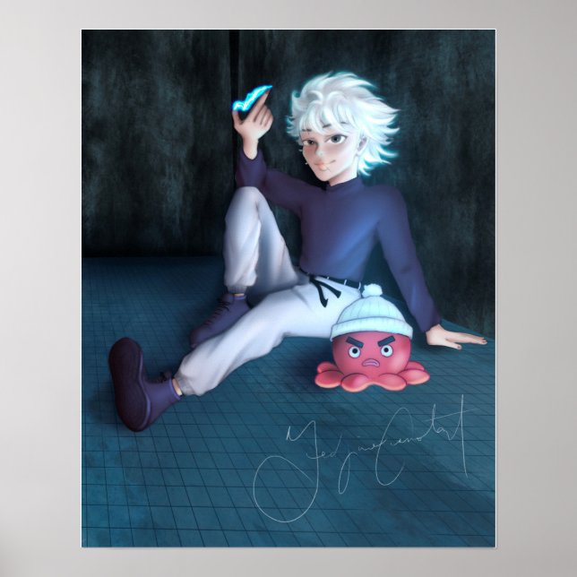Killua Print, Poster (Front)