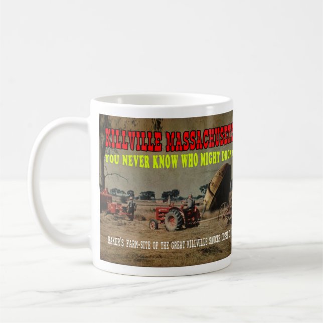 Killville Saucer Crash Mug (Left)
