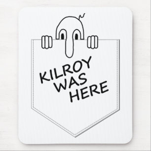 Kilroy Mouse Mat