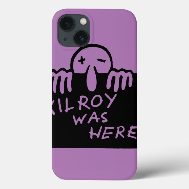 Kilroy Was Here Case-Mate iPhone Case (Back)