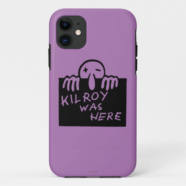 Kilroy Was Here Case-Mate iPhone Case (Back)