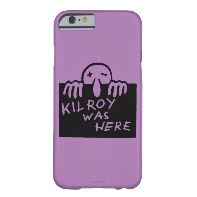 Kilroy Was Here Case-Mate iPhone Case (Back)