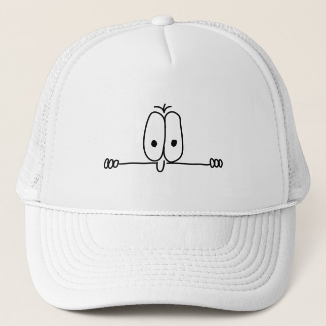 Kilroy Was Here Trucker Hat (Front)