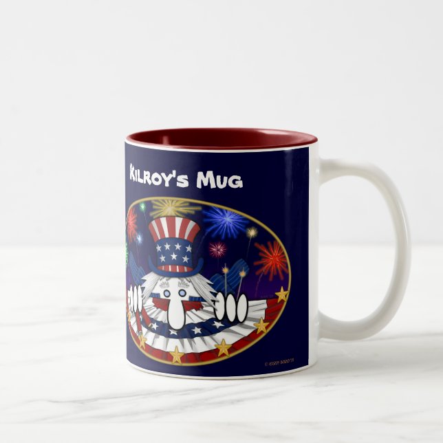 Kilroy's Uncle Sam Mug (Right)