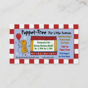 Kim & Jerry Peanut Business Card