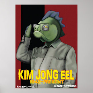 Kim Jong Eel Print