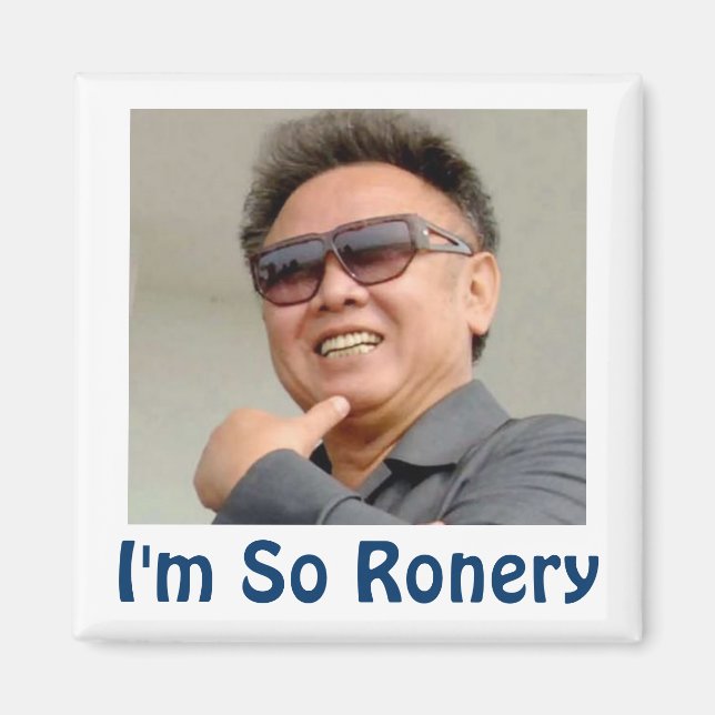 Kim Jong-il Magnet (Front)