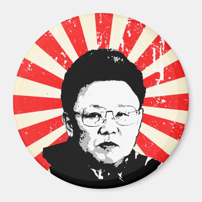 Kim Jong Il Magnet (Front)