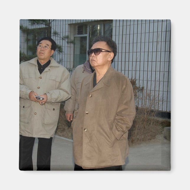 Kim Jong-il, North Korea Magnet (Front)