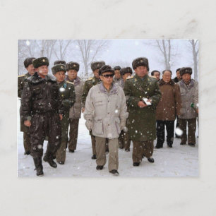 Kim Jong-il, North Korea Postcard